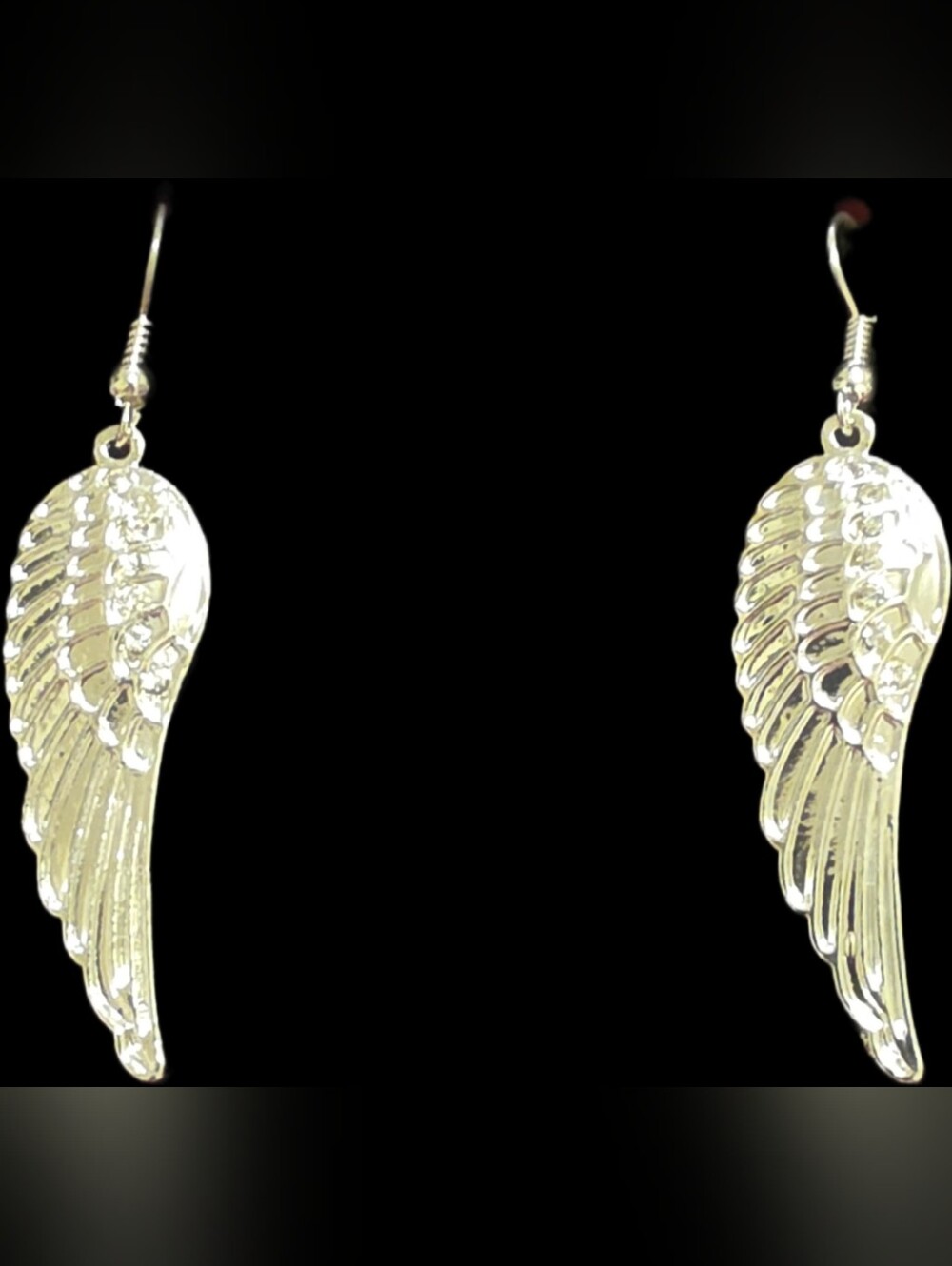 Angel Wing Dangle Earrings